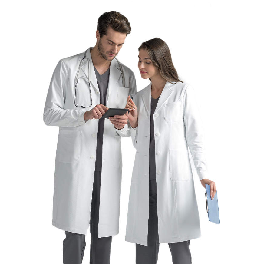 Work aprons, lab coats for working